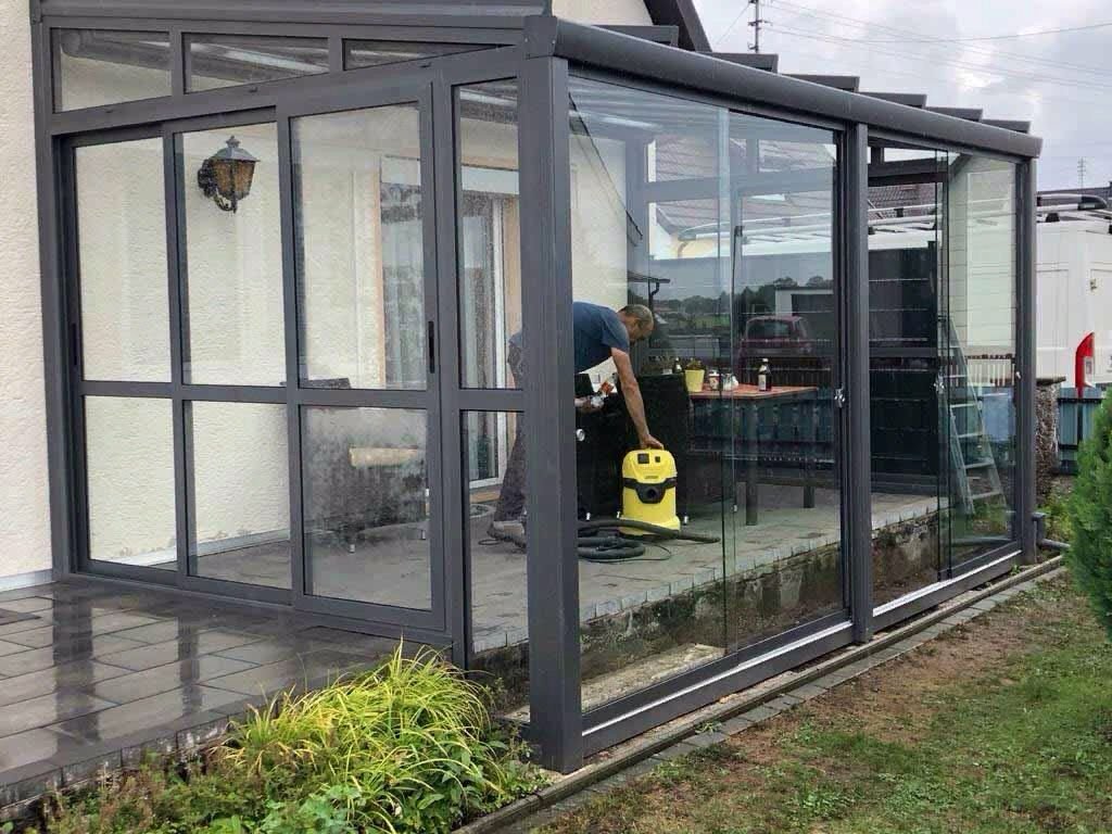 Individuelles Terrassendach von Julian Laßner Bauelemente für Sehnde