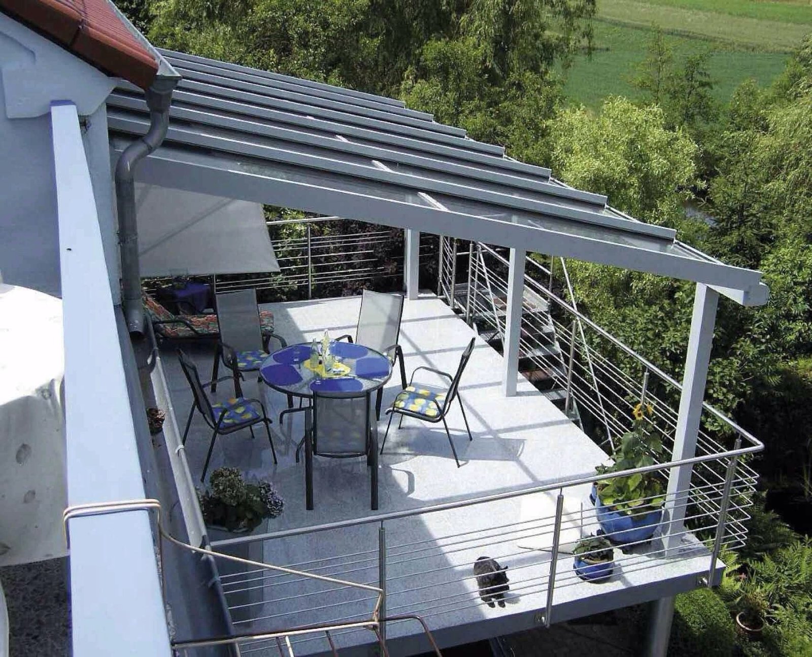 Individuelles Terrassendach von Julian Laßner Bauelemente für Uetze